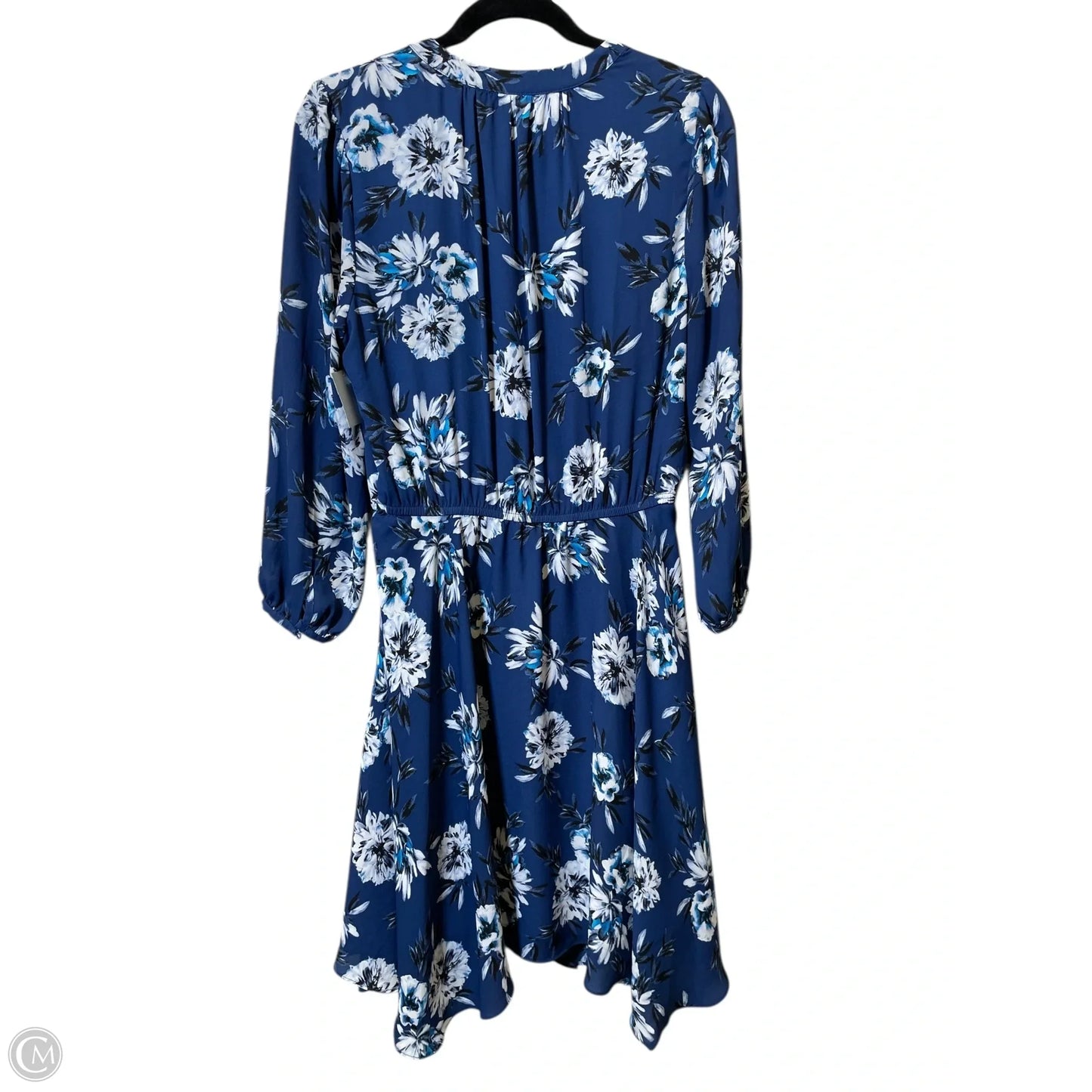 Dress Casual Midi By White House Black Market In Floral Print, Size: 10