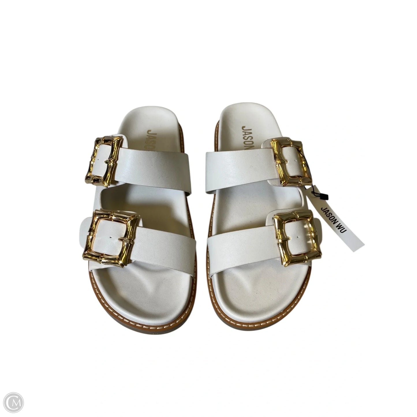 Sandals Designer By Jason Wu In Beige, Size: 8