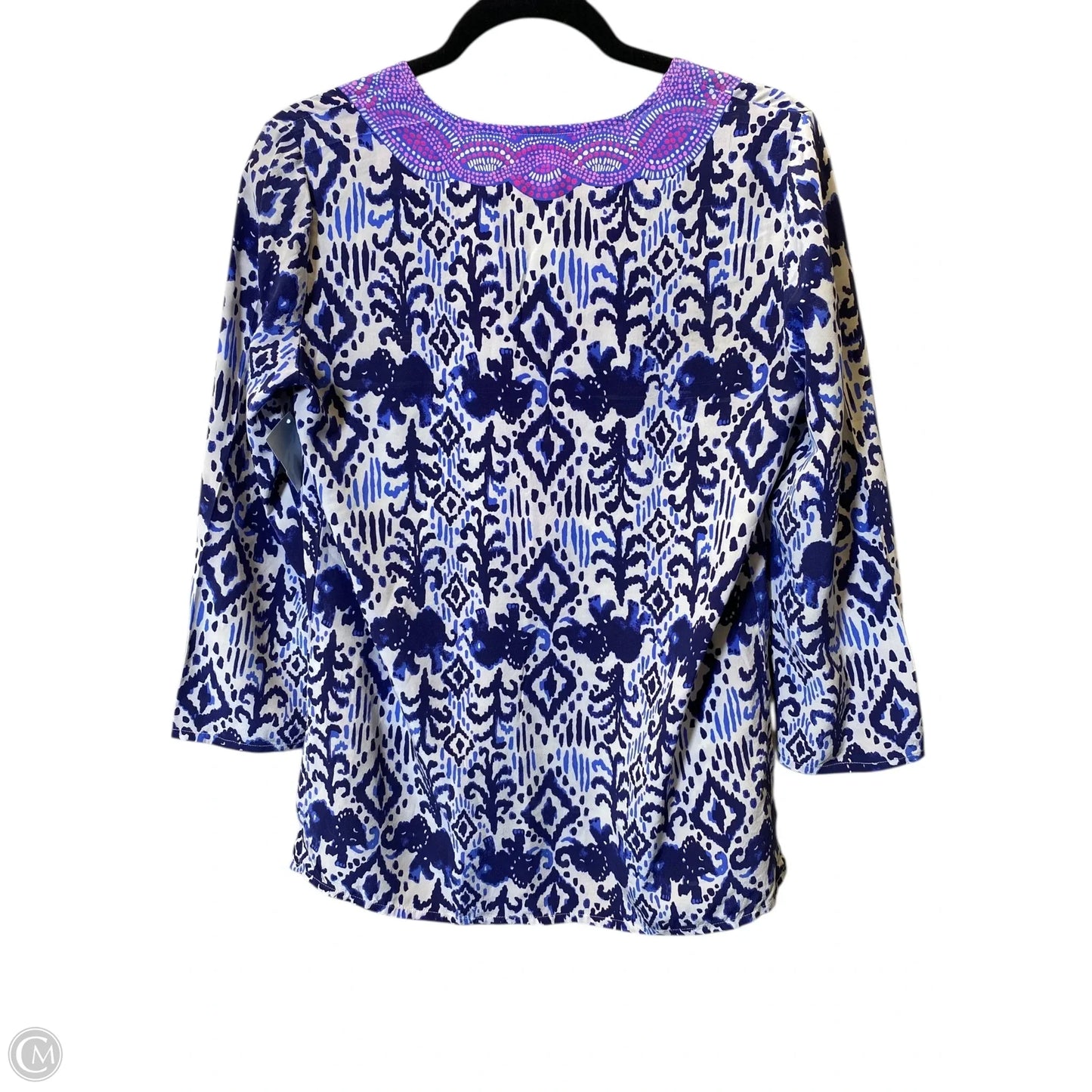 Blouse Designer By Lilly Pulitzer In Multi-colored, Size: Xs