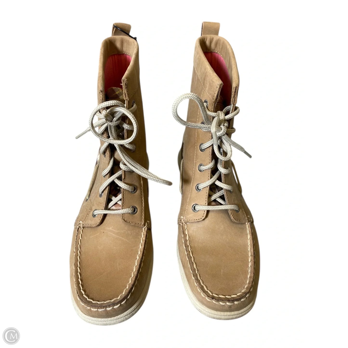 Boots Mid-calf Heels By Sperry In Brown, Size: 8