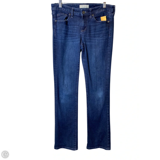 Jeans Boot Cut By Banana Republic In Blue Denim, Size: 6