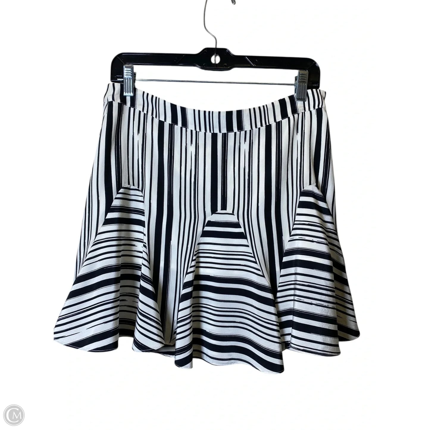 Skirt Designer By Rebecca Minkoff In Black & White, Size: 6