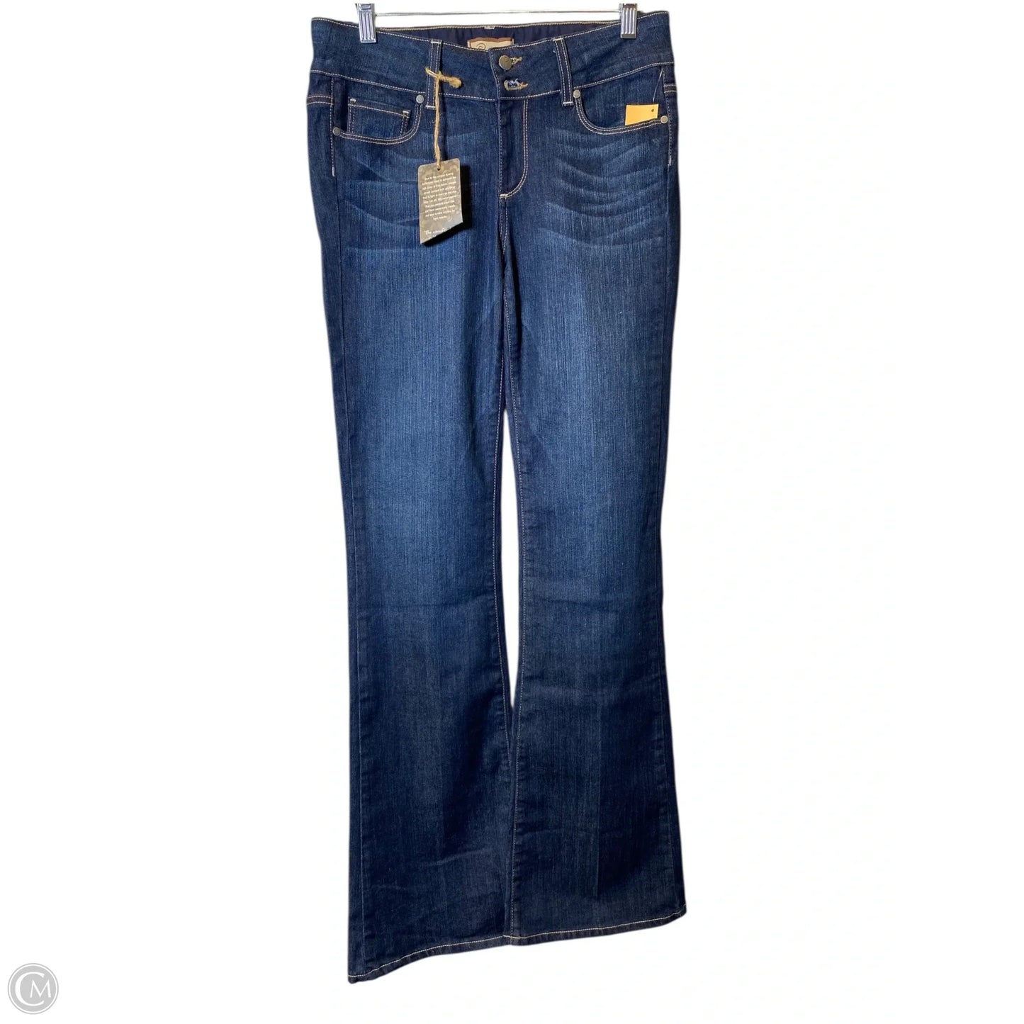 Jeans Boot Cut By Paige In Blue Denim, Size: 6
