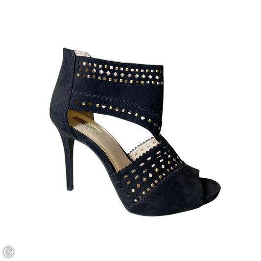 Sandals Heels Stiletto By Jennifer Lopez In Black, Size: 8