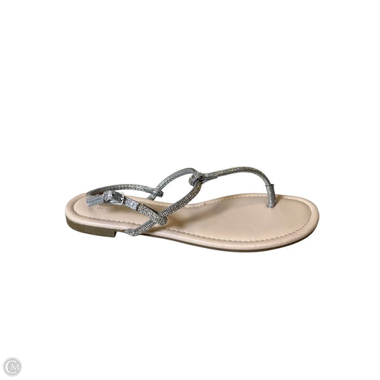 Sandals Flats By Juicy Couture In Beige, Size: 8.5