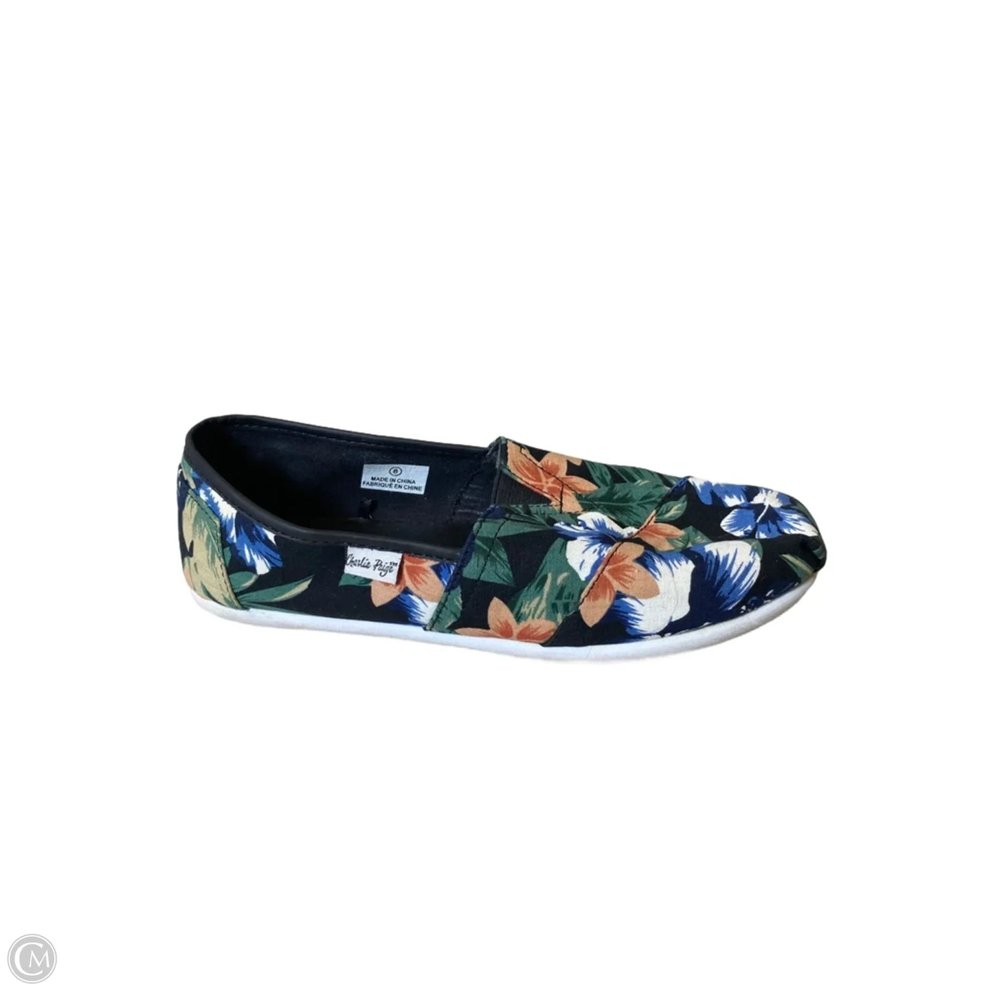 Shoes Flats By Charlie Paige In Floral Print, Size: 8