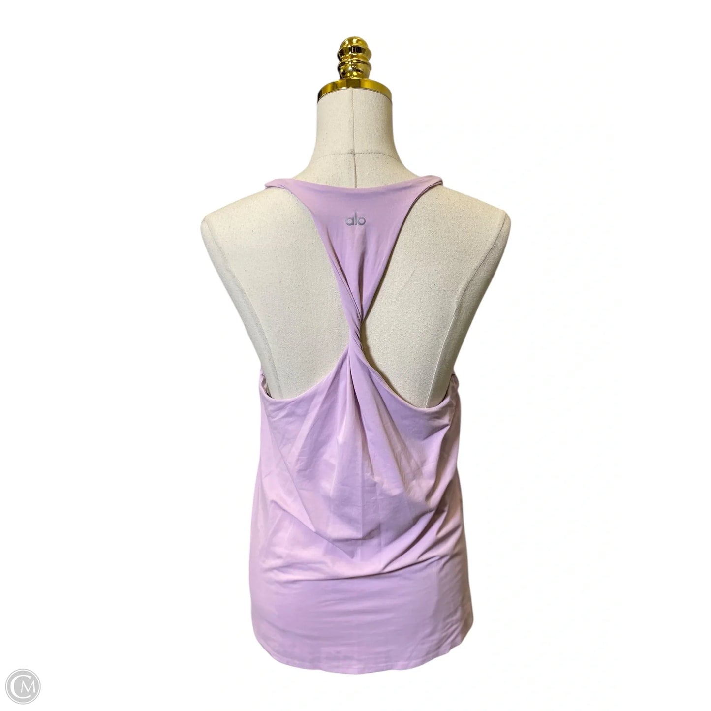 Athletic Tank Top By Alo In Purple, Size: L