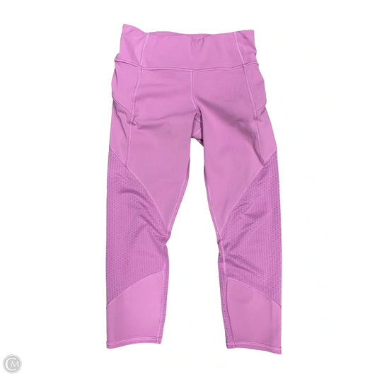 Athletic Leggings By Athleta In Purple, Size: Xs