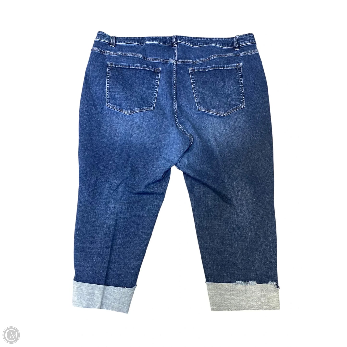 Jeans Straight By Lane Bryant In Blue Denim, Size: 26