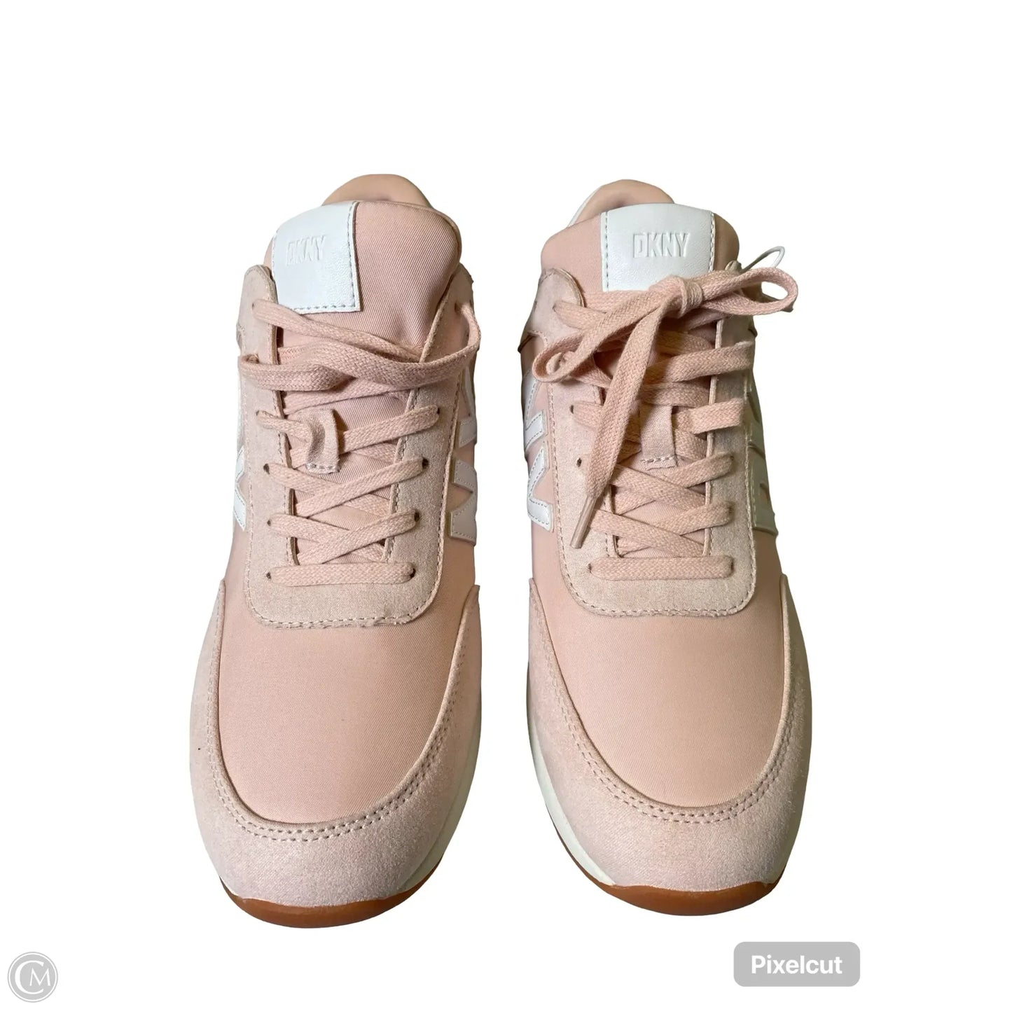 Shoes Sneakers By Dkny In Pink, Size: 9