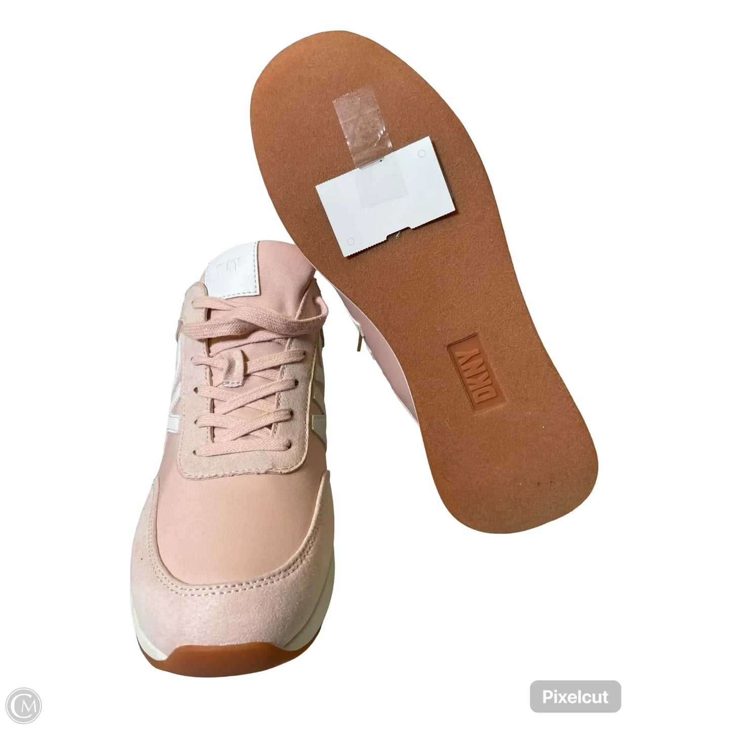 Shoes Sneakers By Dkny In Pink, Size: 9