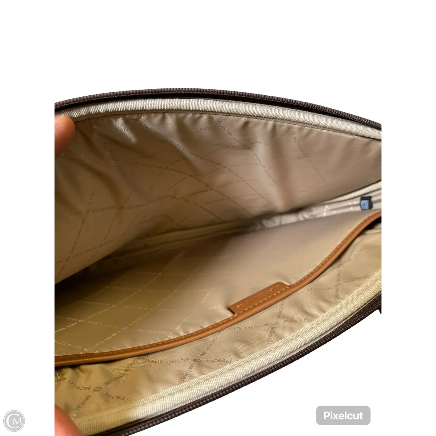 Laptop Sleeve Designer By Michael Kors, Size: Medium