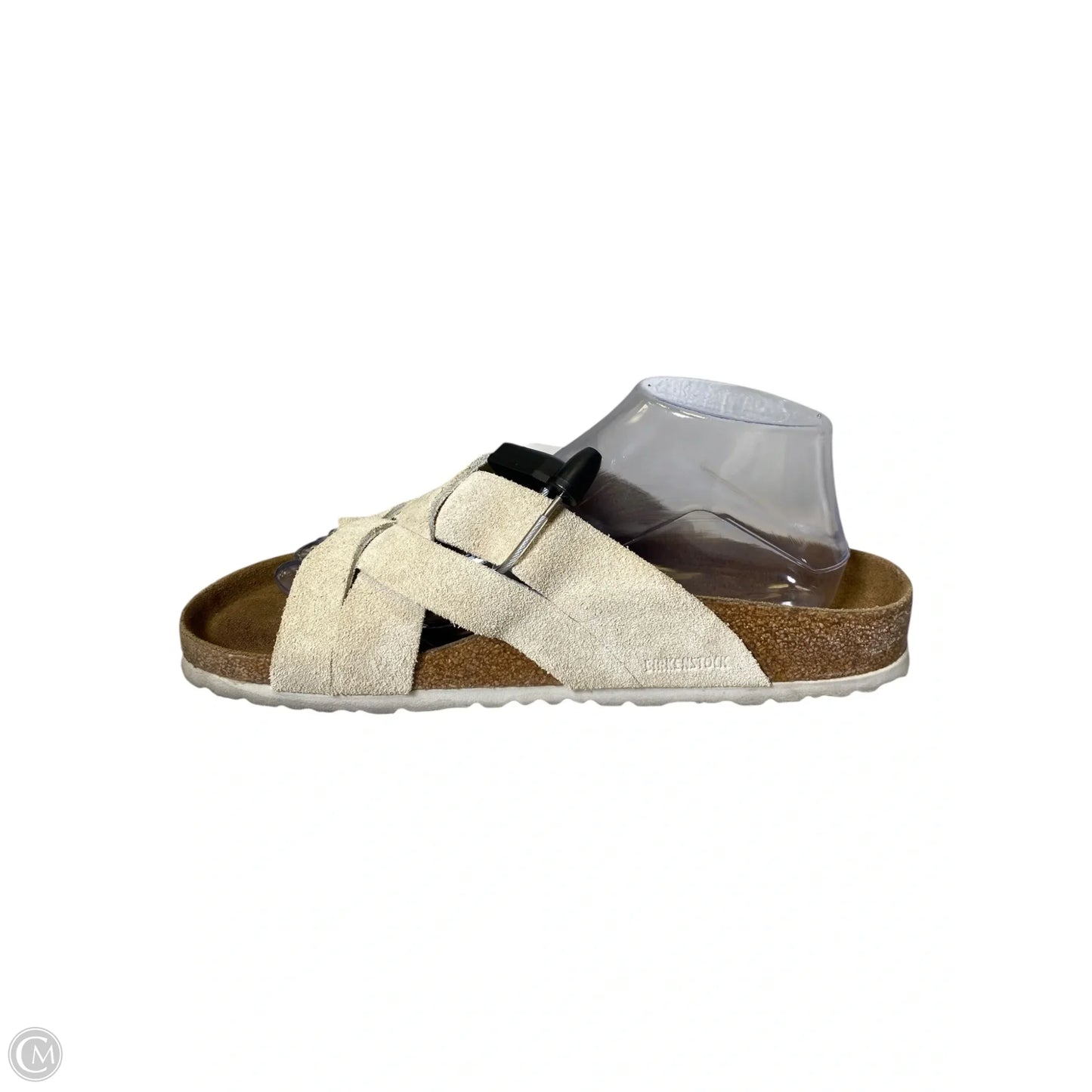 Sandals Flats By Birkenstock In Tan, Size: 11.5