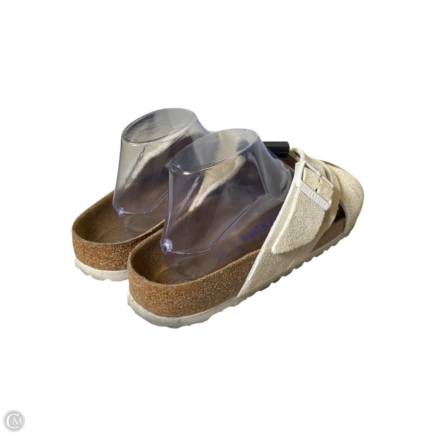 Sandals Flats By Birkenstock In Tan, Size: 11.5