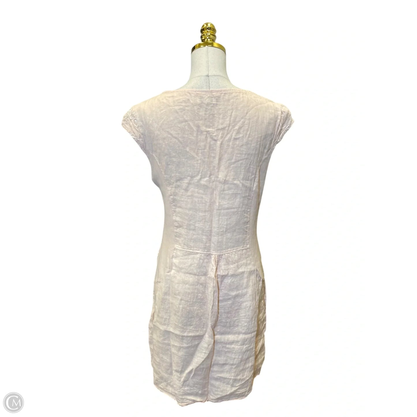 Dress Casual Midi By Clothes Mentor In Pink, Size: L