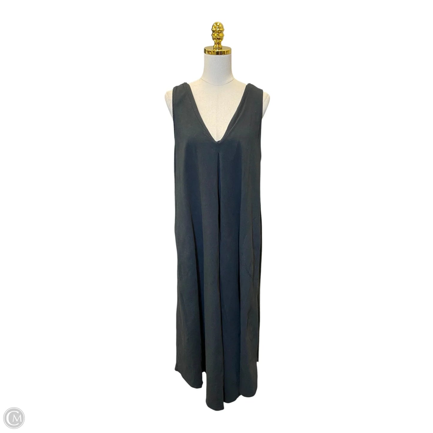 Dress Casual Maxi By Free People In Black, Size: L