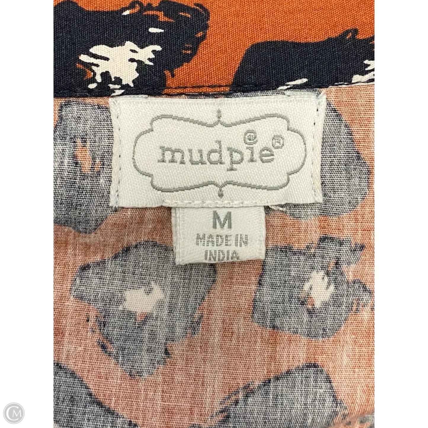 Dress Casual Midi By Mudpie In Blue & Brown, Size: M