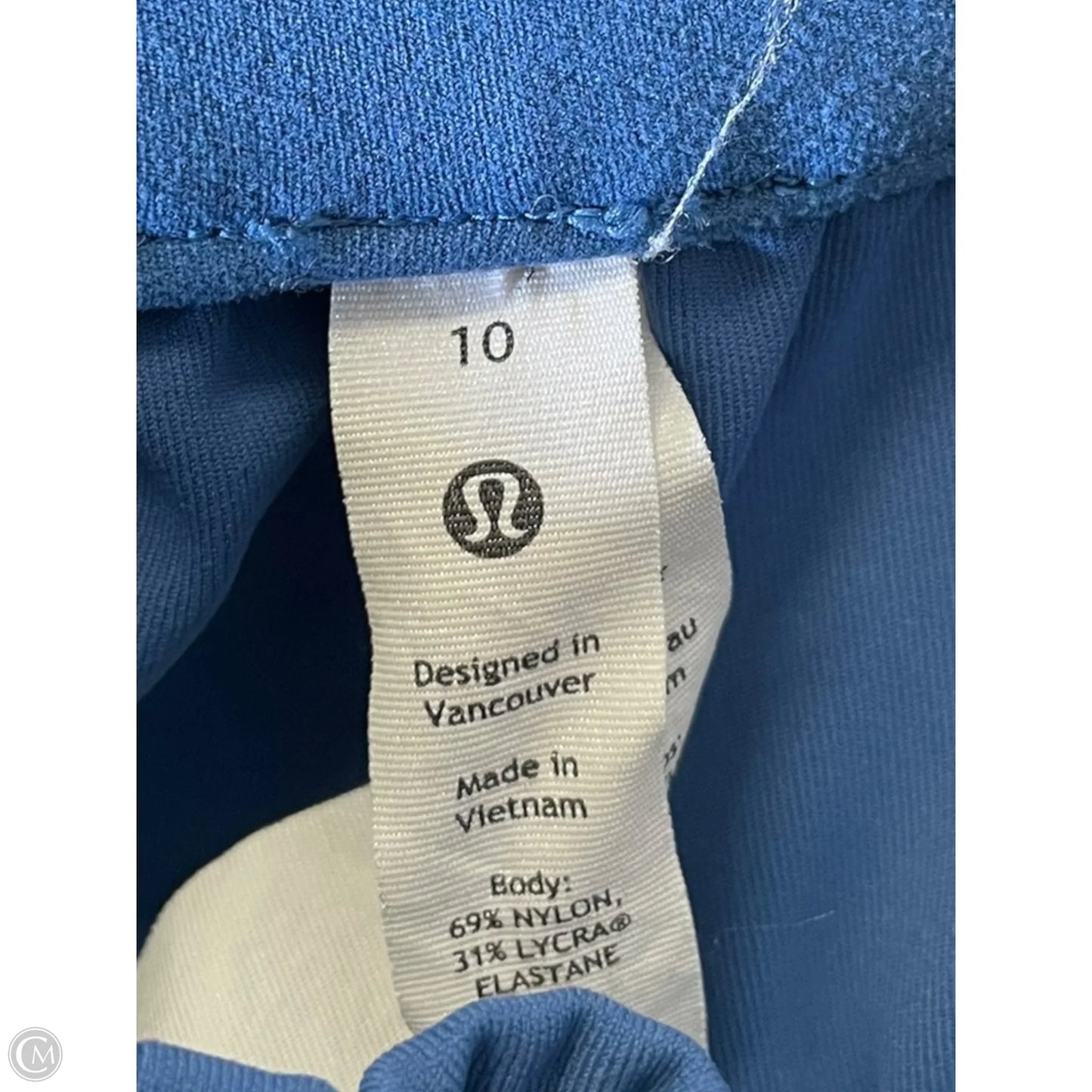 Athletic Pants By Lululemon In Blue, Size: 10