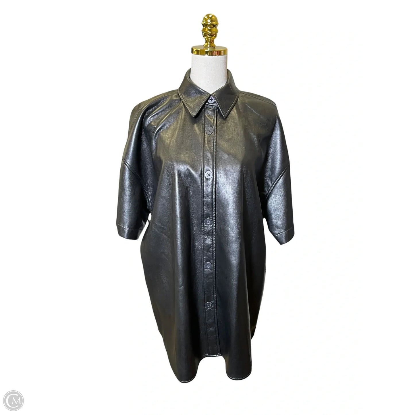 Jacket Leather By Babaton In Black, Size: L