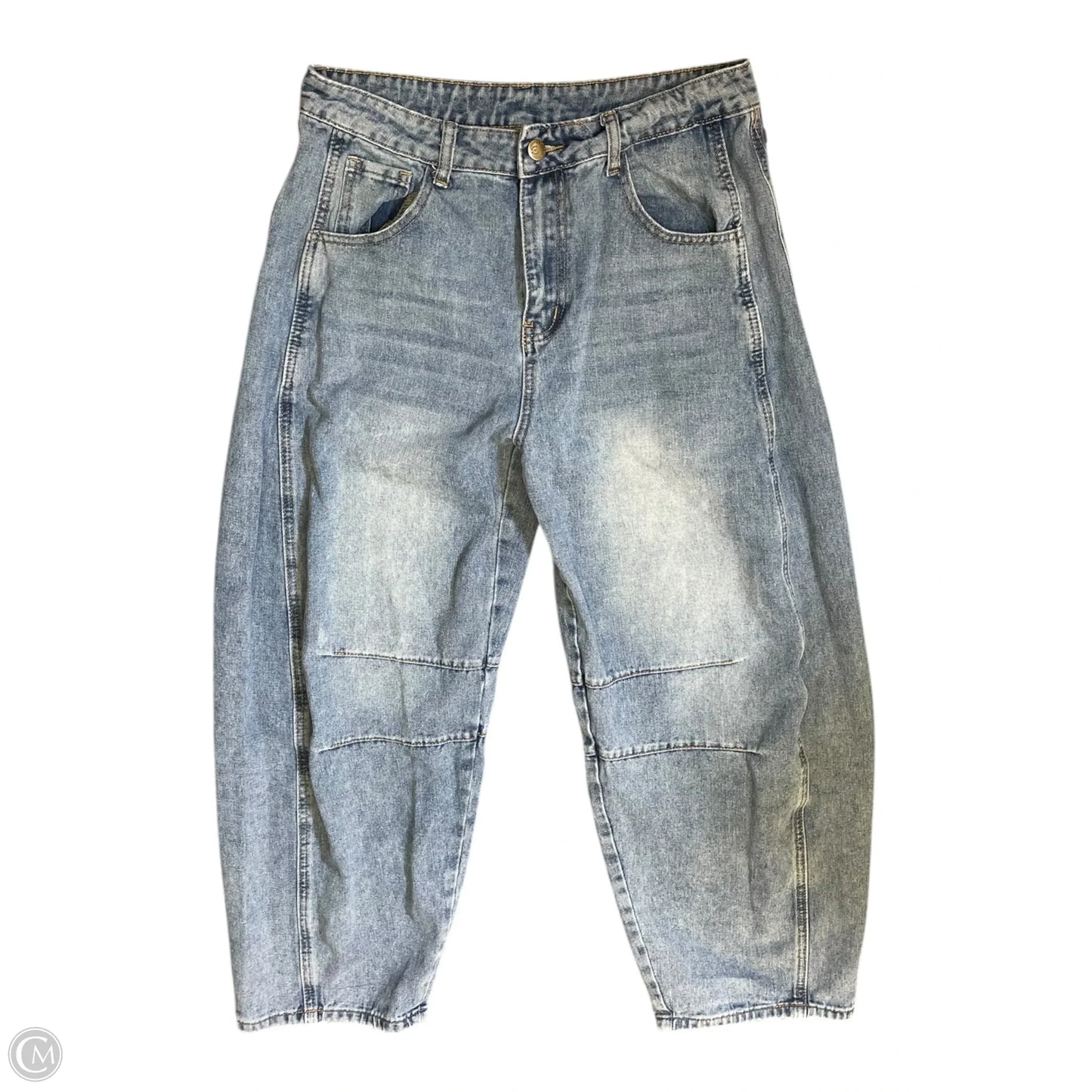 Jeans Straight By Clothes Mentor In Blue Denim, Size: 12
