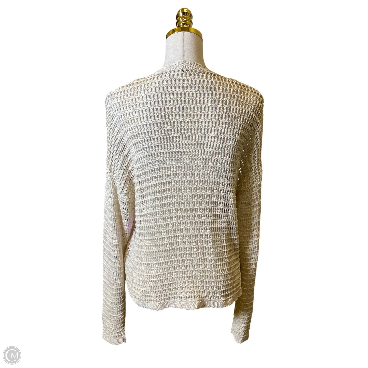 Cardigan By Max Studio In Cream, Size: S