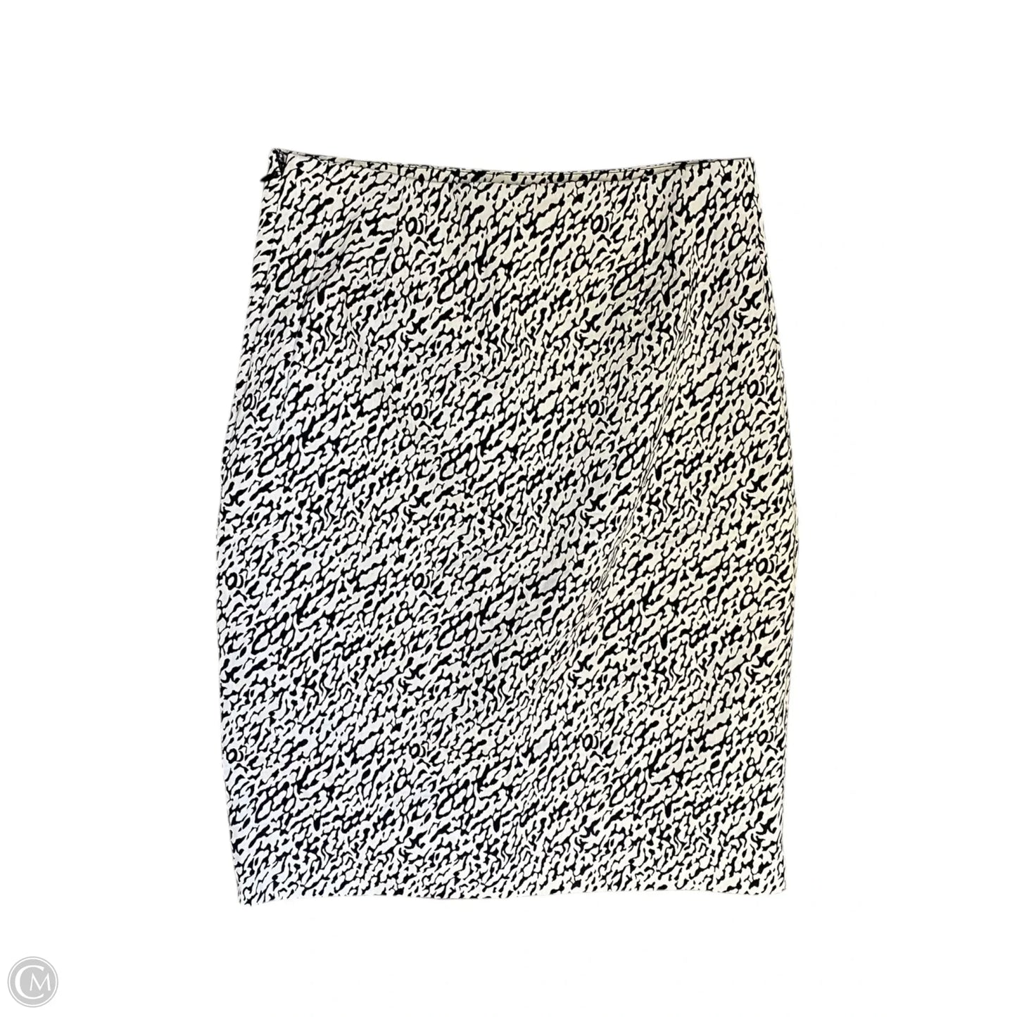 Skirt Designer By Diane Von Furstenberg In Black & White, Size: 4
