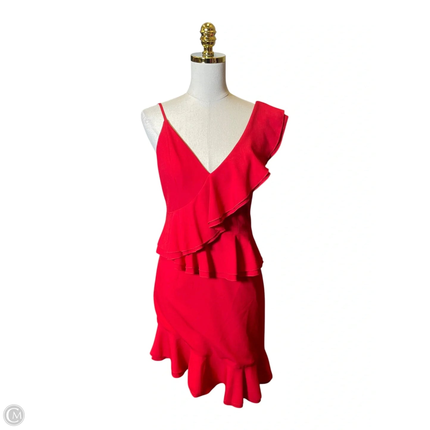 Dress Casual Midi By Strut & Bolt In Red, Size: S