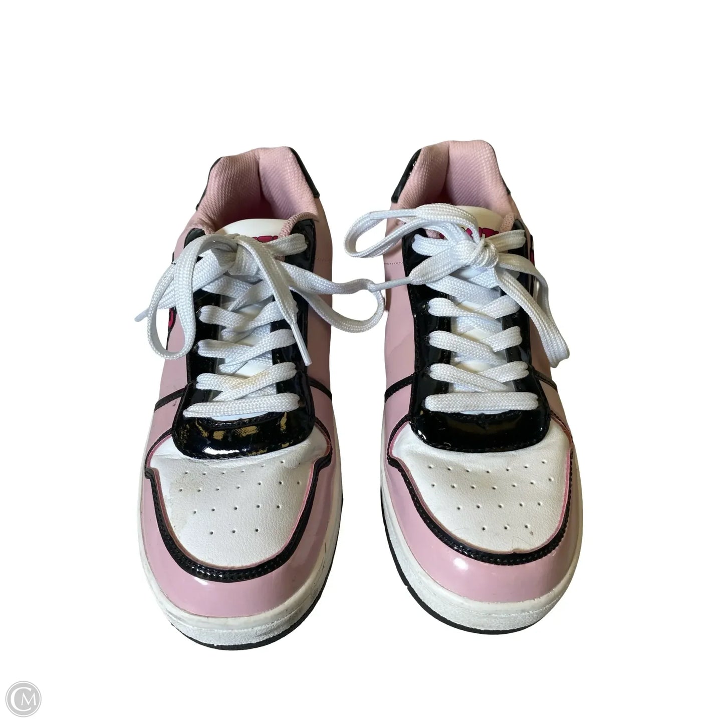 Shoes Sneakers By Clothes Mentor In Pink & White, Size: 10