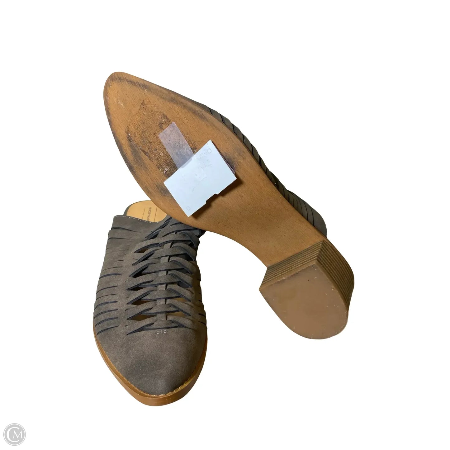 Sandals Heels Block By Melrose And Market In Brown, Size: 11