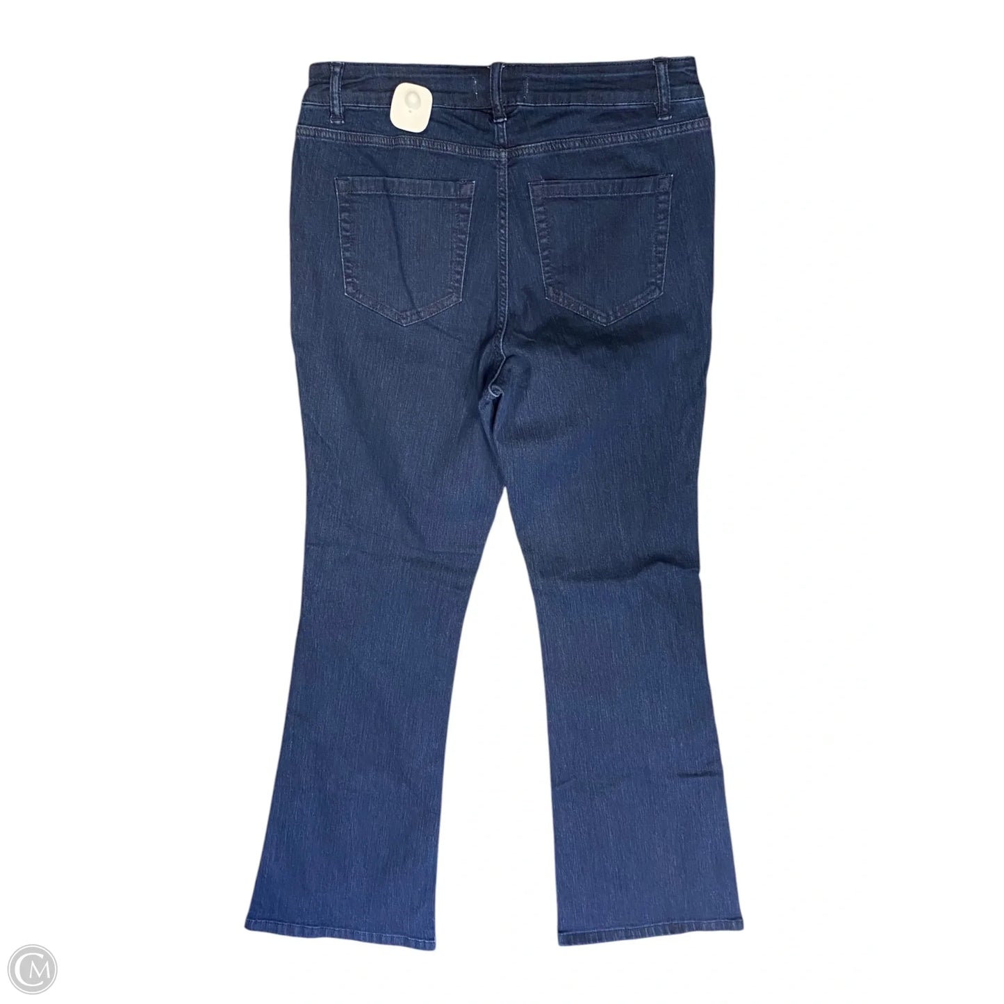 Jeans Flared By Lane Bryant In Blue Denim, Size: 12