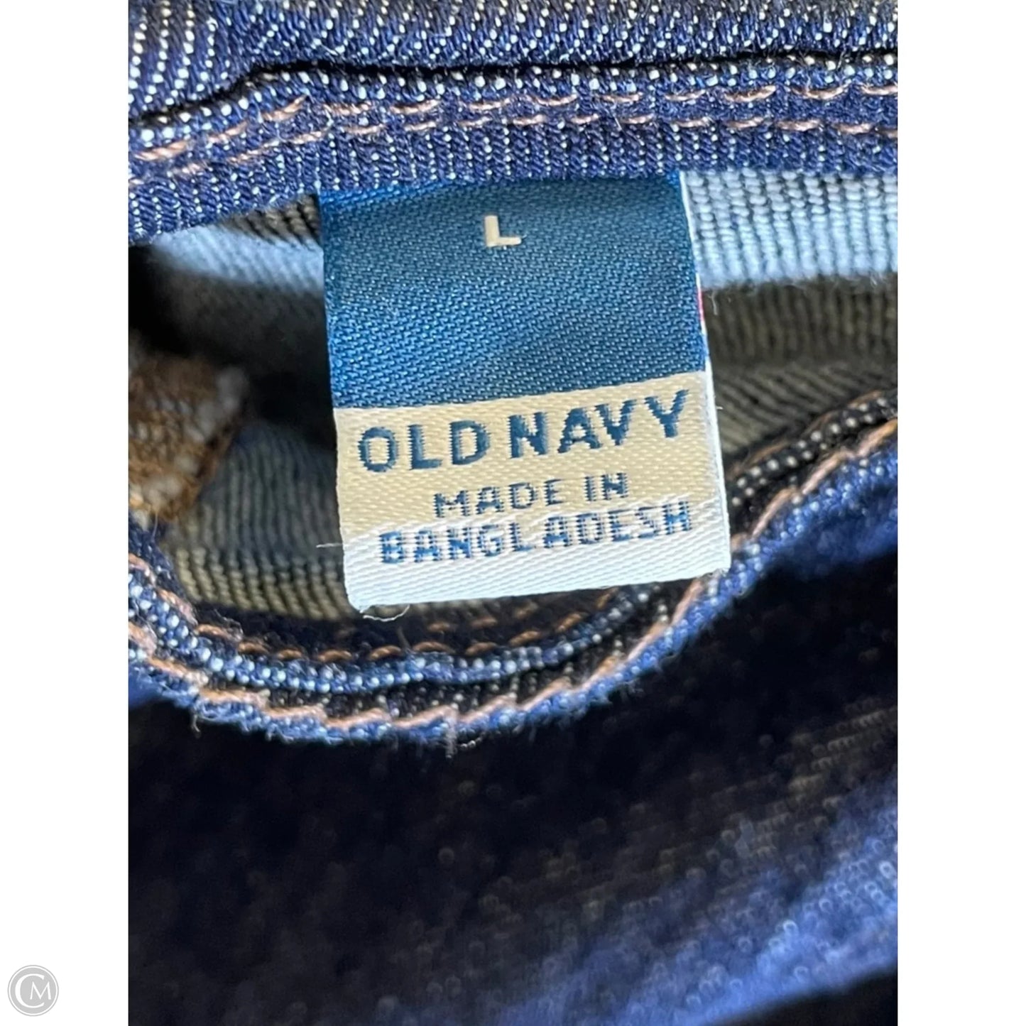 Dress Casual Maxi By Old Navy In Blue Denim, Size: L