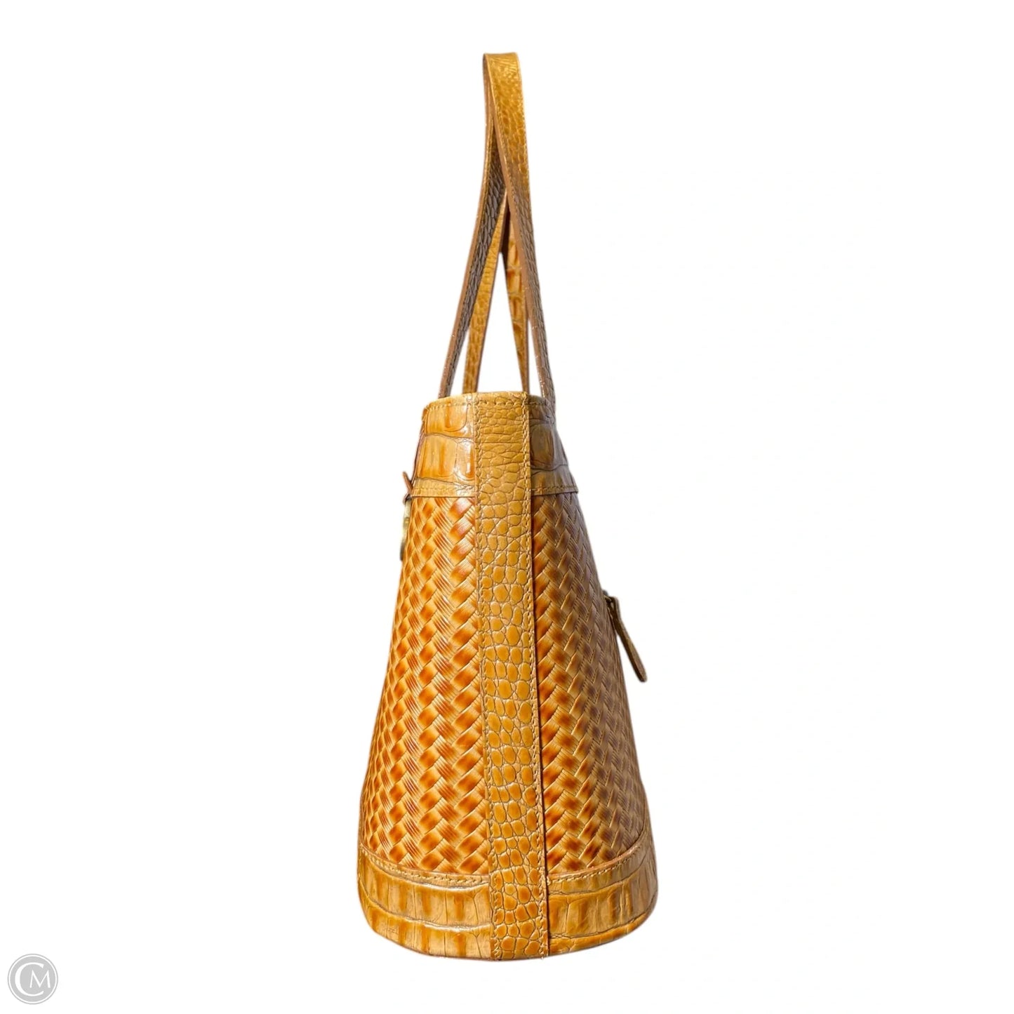 Handbag Designer By Brahmin, Size: Medium