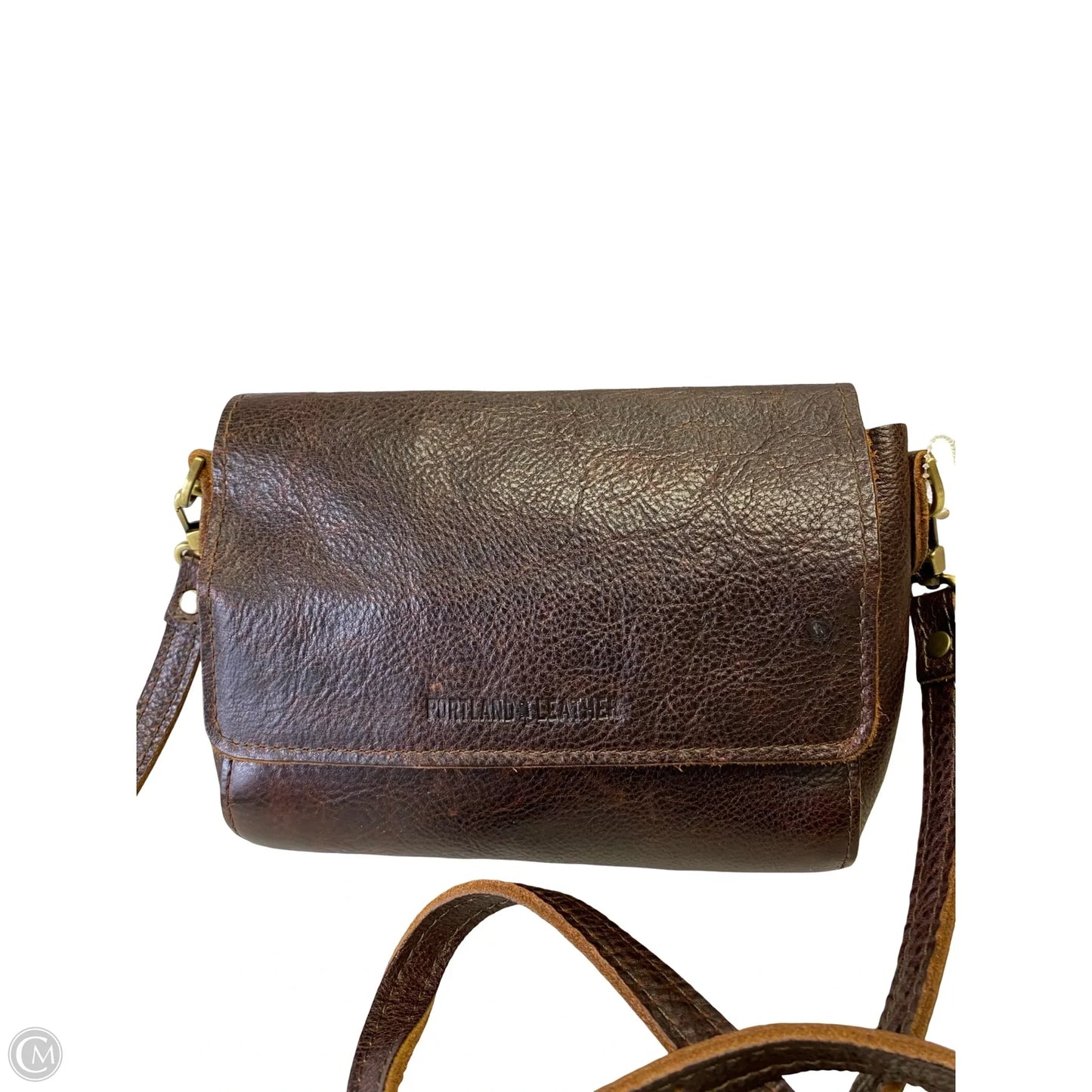 Crossbody Leather By Portland Leather, Size: Medium