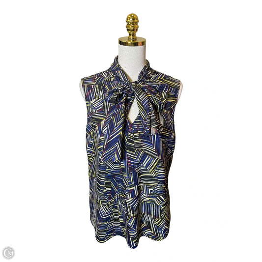 Top Sleeveless By Black Label In Multi-colored, Size: L