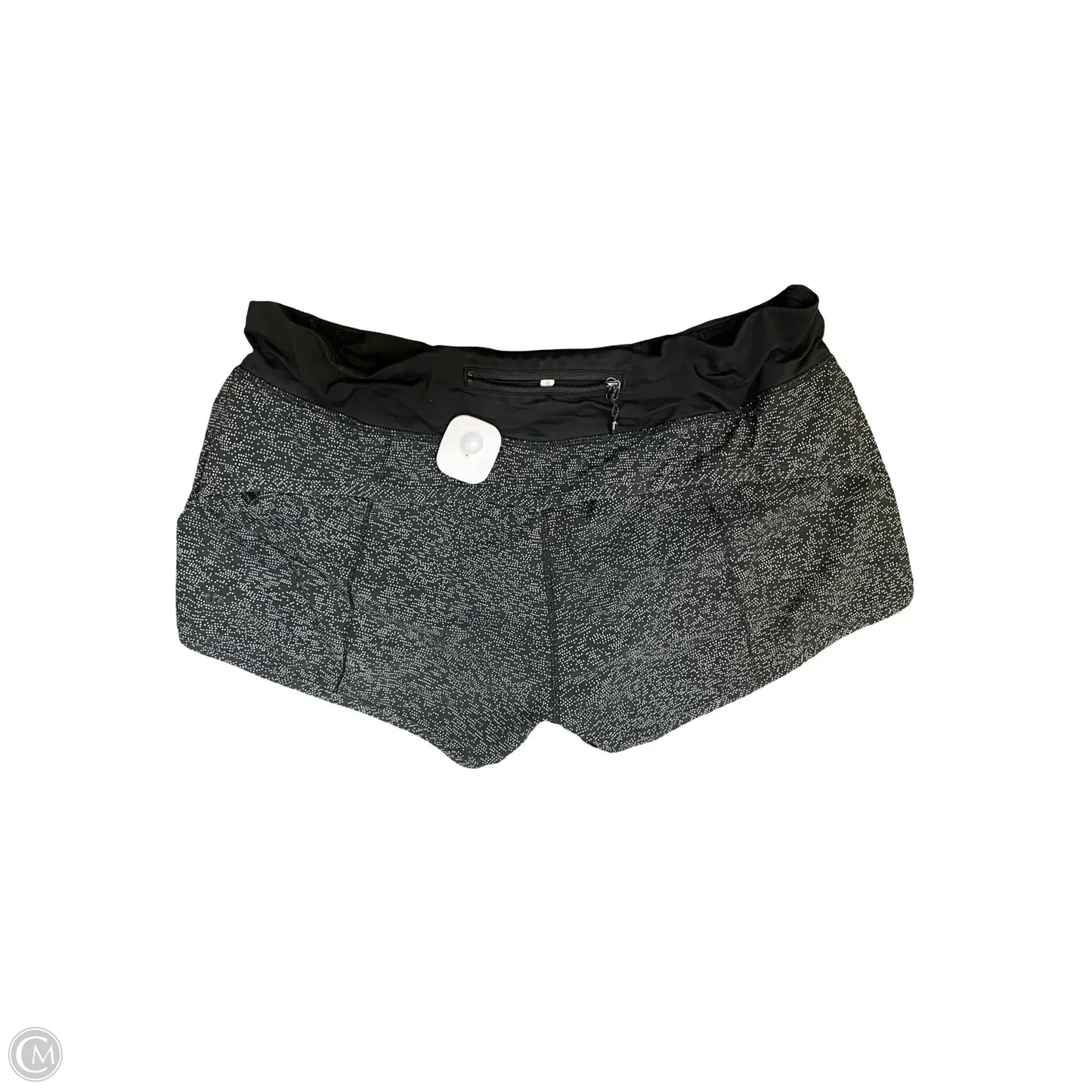 Shorts By Lululemon In Black & White, Size: 10