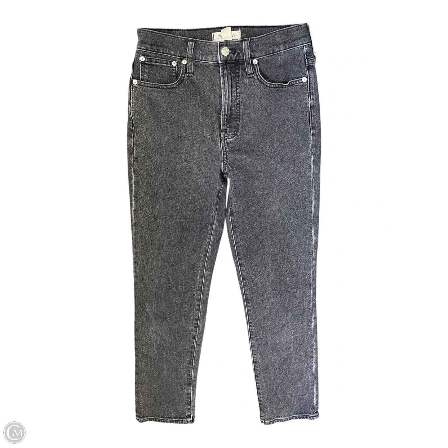Jeans Skinny By Madewell In Grey Denim, Size: 2