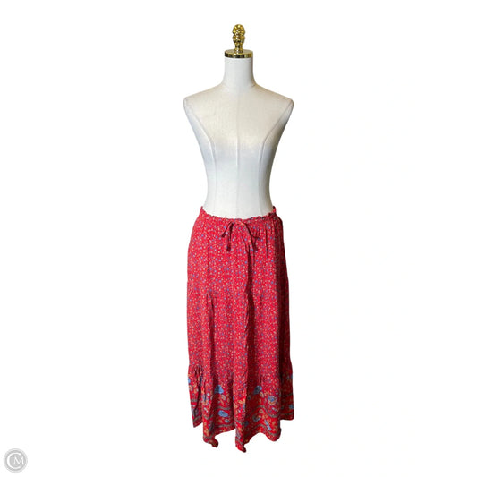 Skirt Maxi By Zesica In Floral Print, Size: M