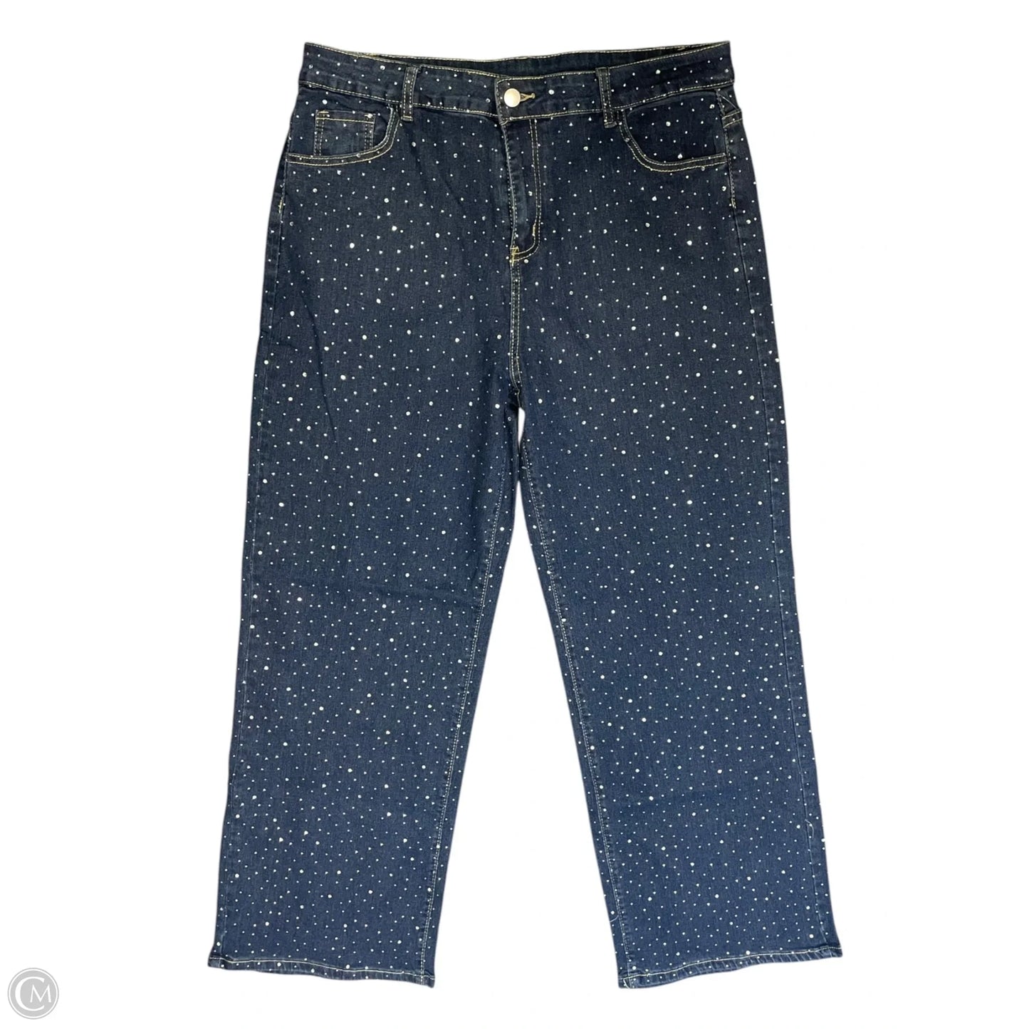 Jeans Straight By Clothes Mentor In Blue Denim, Size: 20