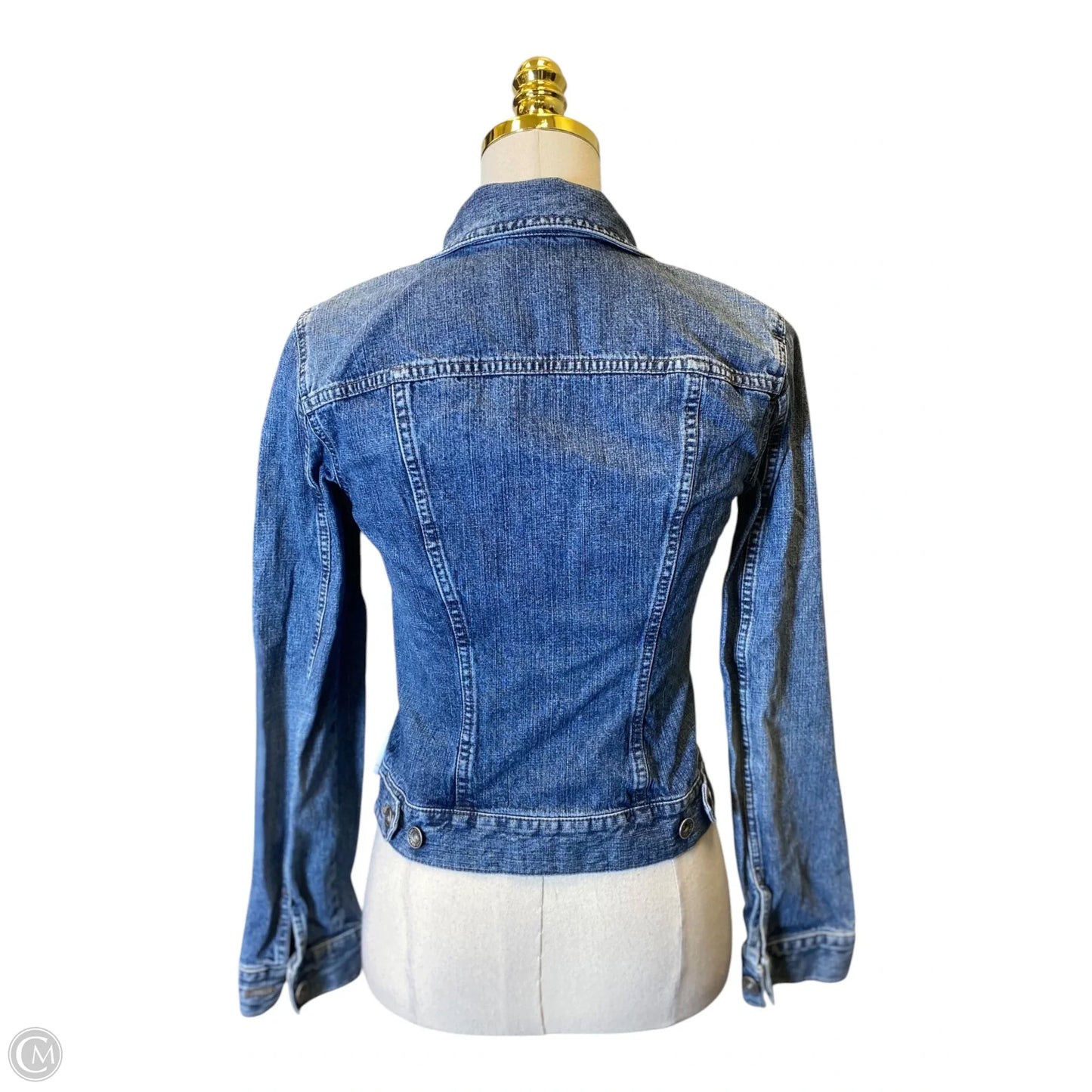 Jacket Denim By Artisan Ny In Blue Denim, Size: M