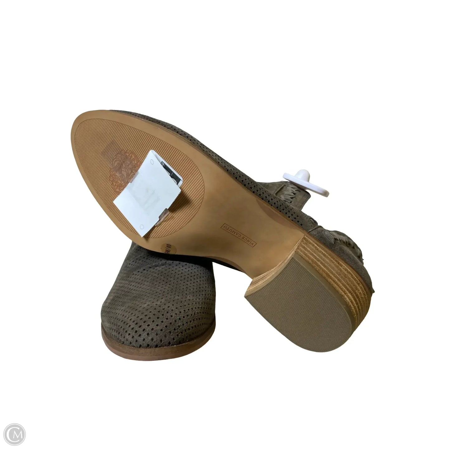 Boots Ankle Heels By Vince Camuto In Brown, Size: 9