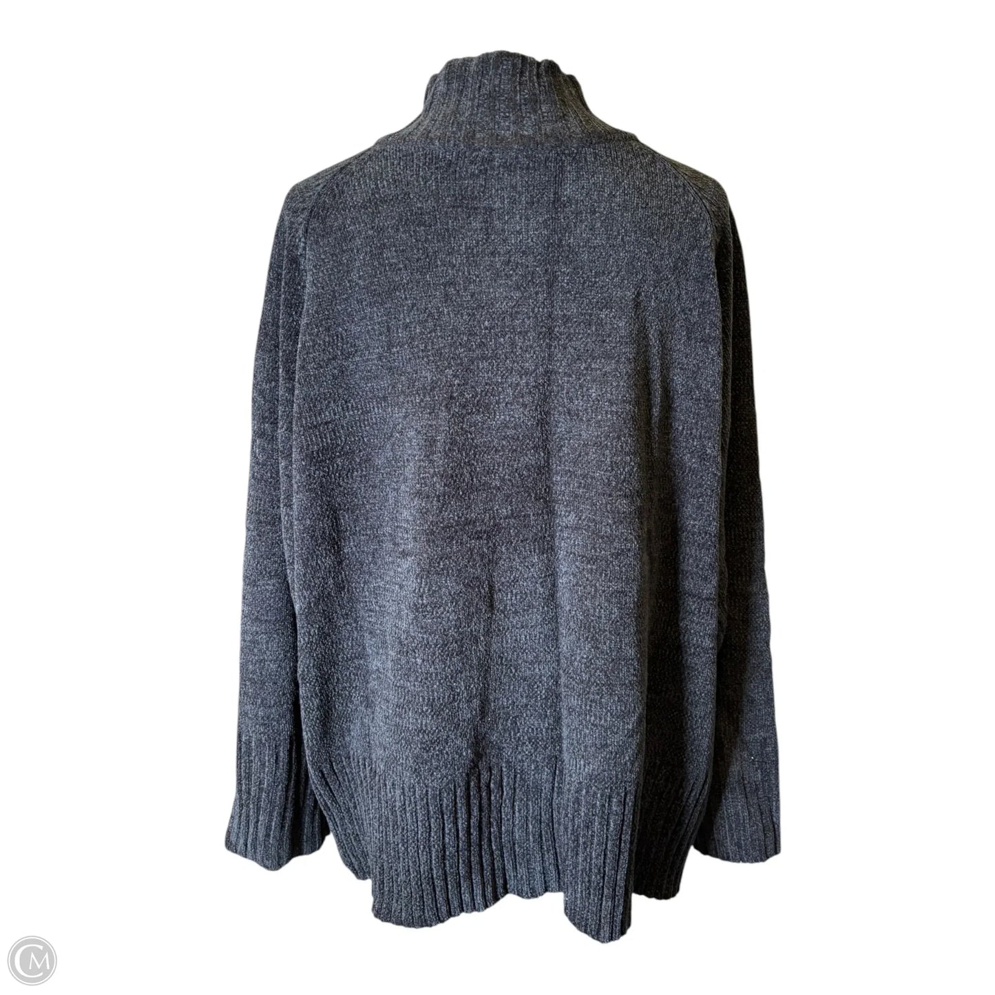 Sweater By Denim And Co Qvc In Black, Size: 2x