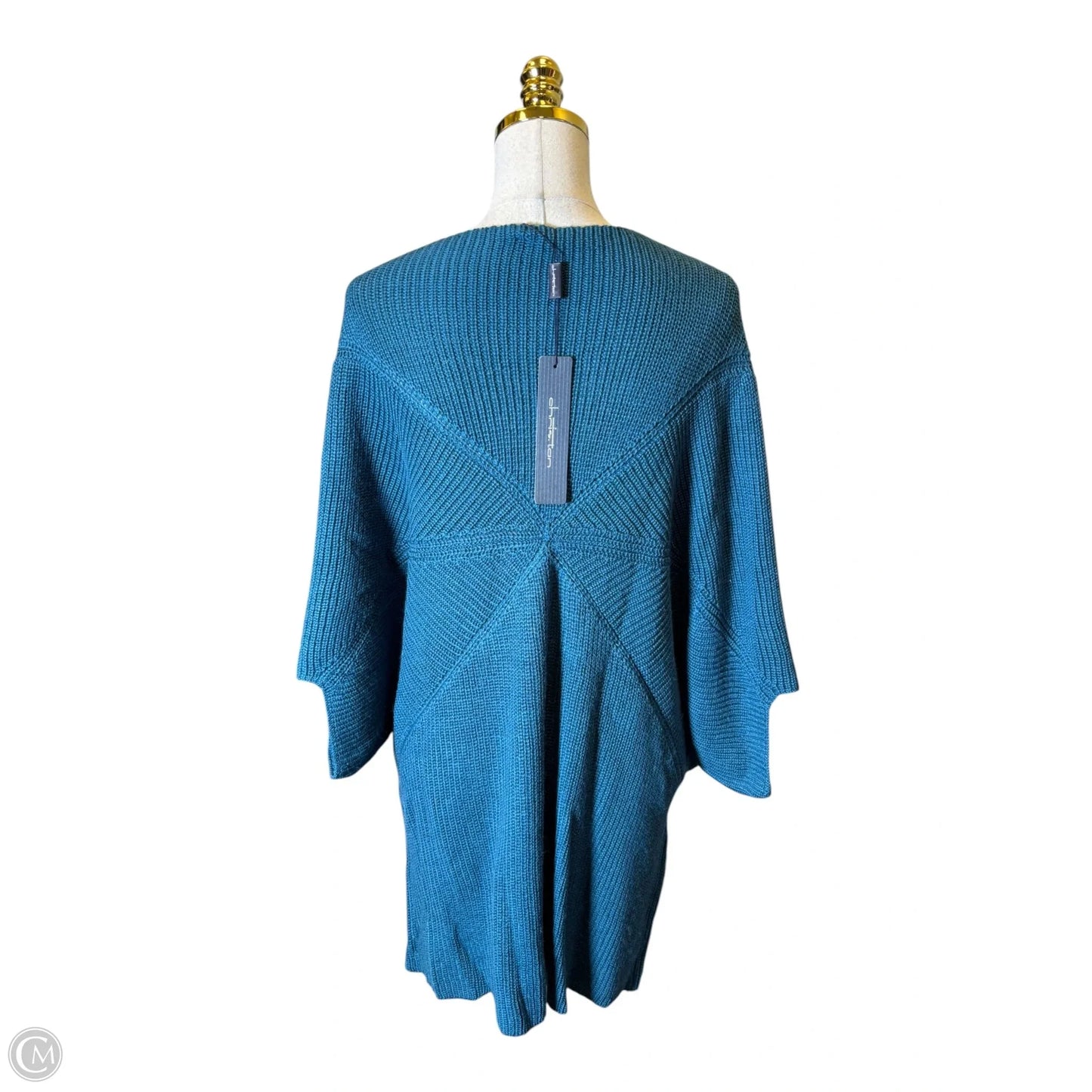 Sweater Short Sleeve By Clothes Mentor In Teal, Size: 2x