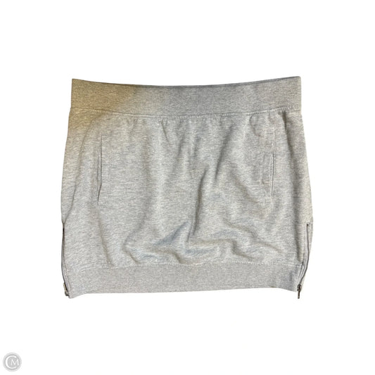 Athletic Skirt By Fabletics In Grey, Size: Xl
