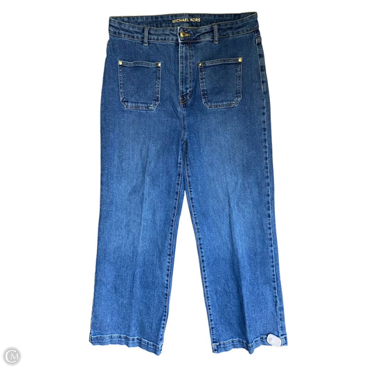 Jeans Designer By Michael Kors In Blue Denim, Size: 14