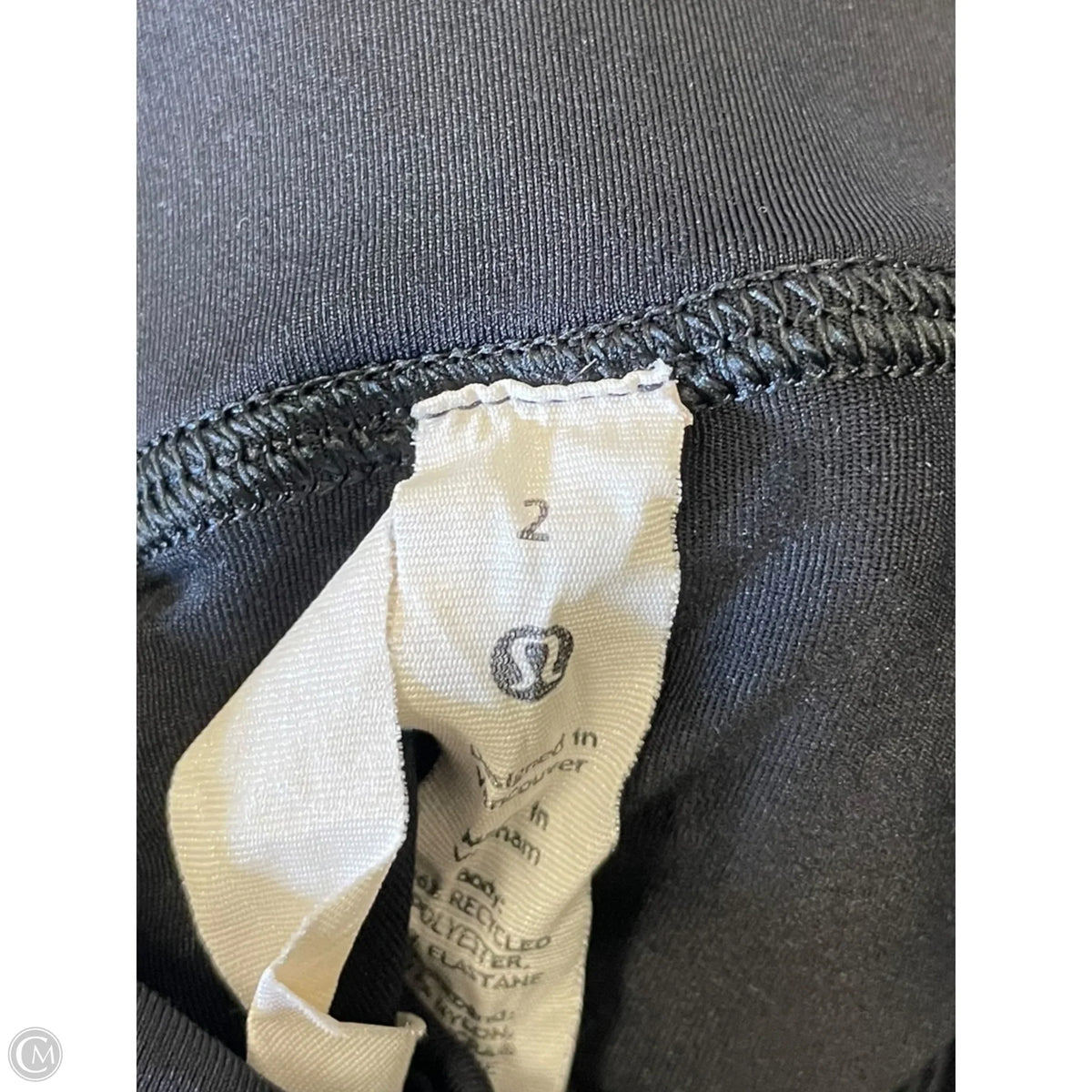 Athletic Skort By Lululemon In Black, Size: 2