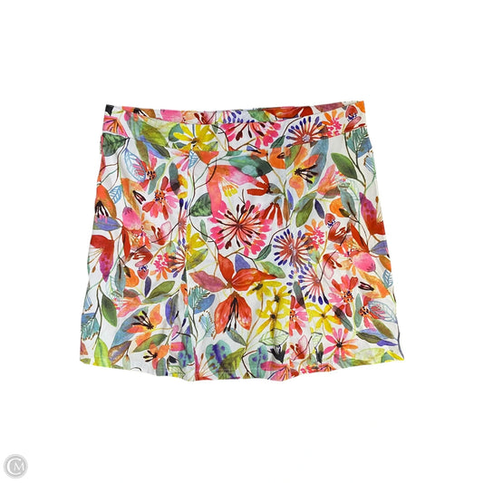 Skirt Midi By Ripskirt In Floral Print, Size: Xl