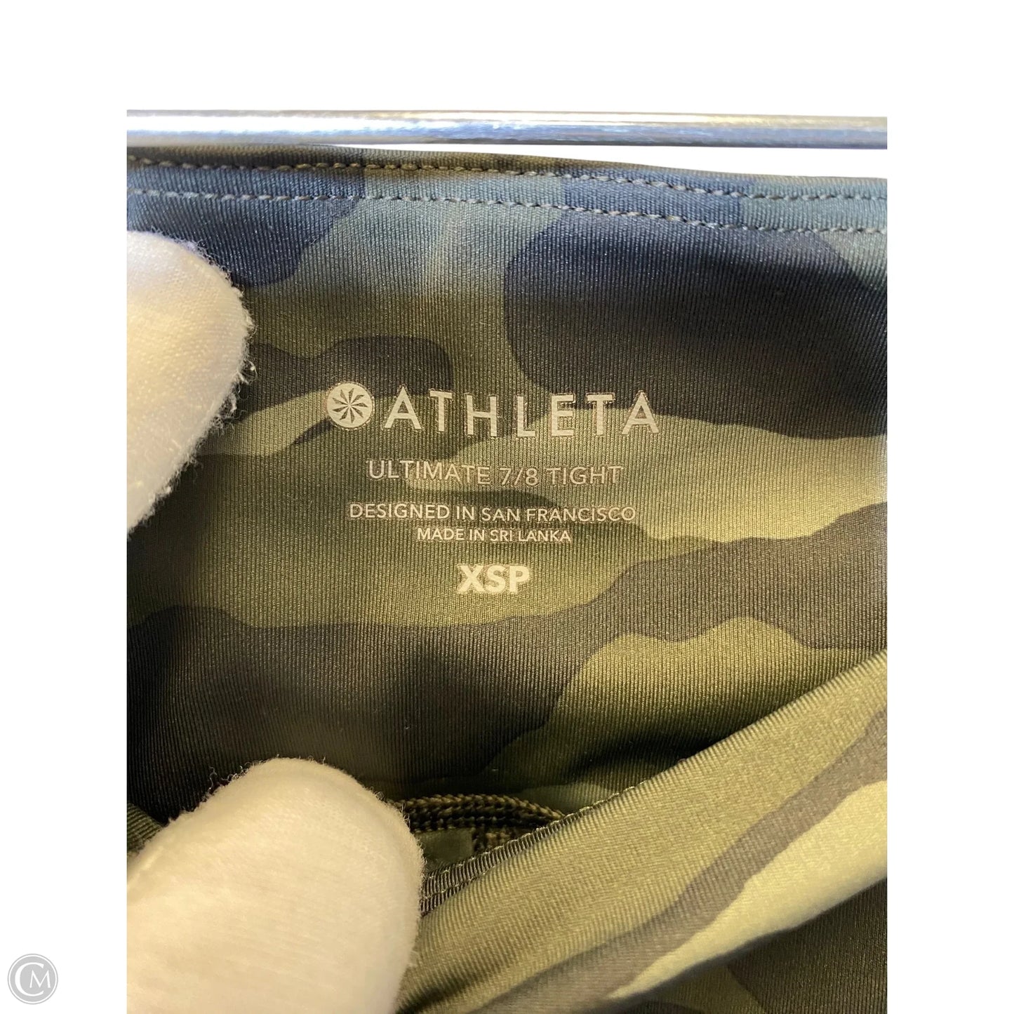 Athletic Leggings By Athleta In Green, Size: Xs