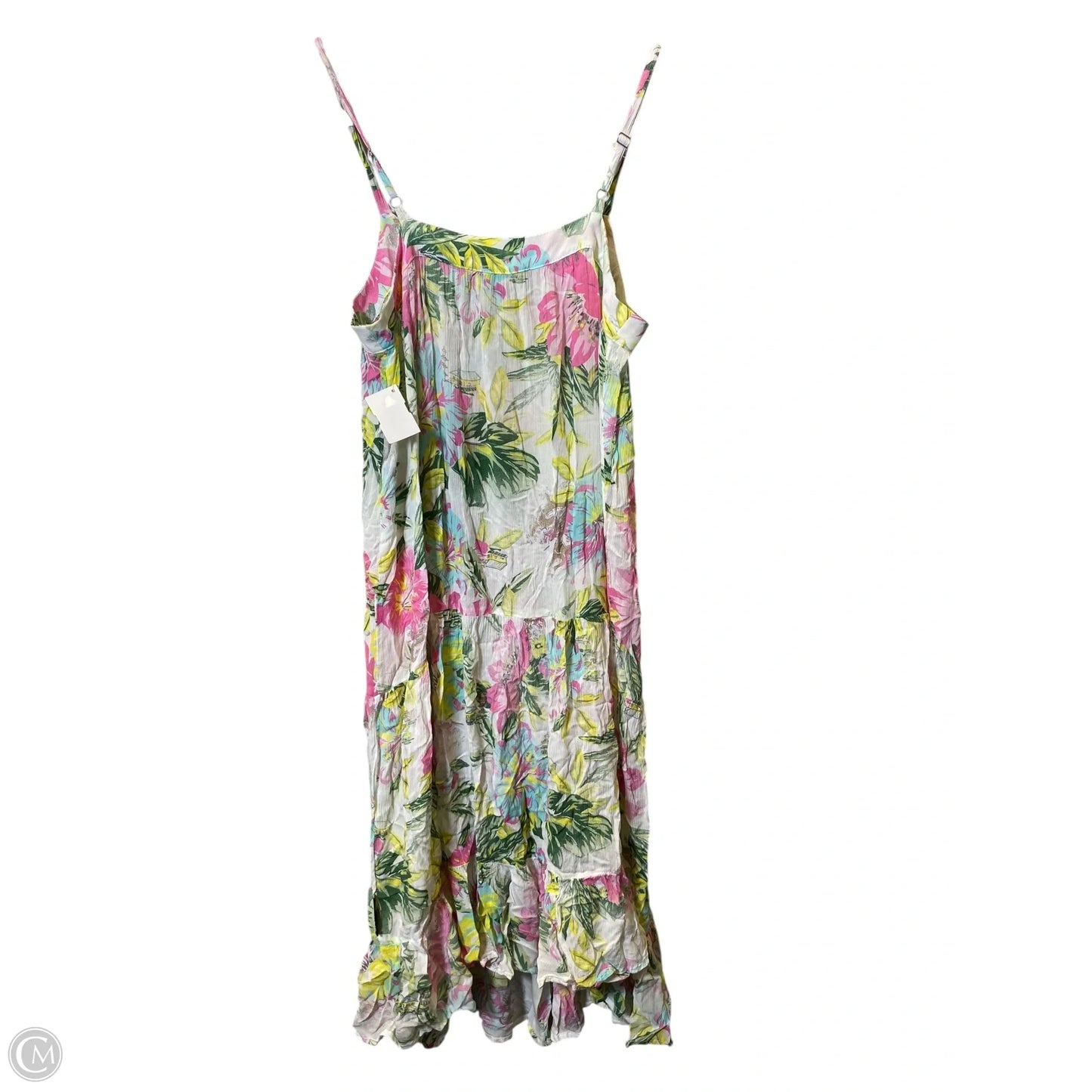 Dress Casual Maxi By Dkny In Floral Print, Size: S