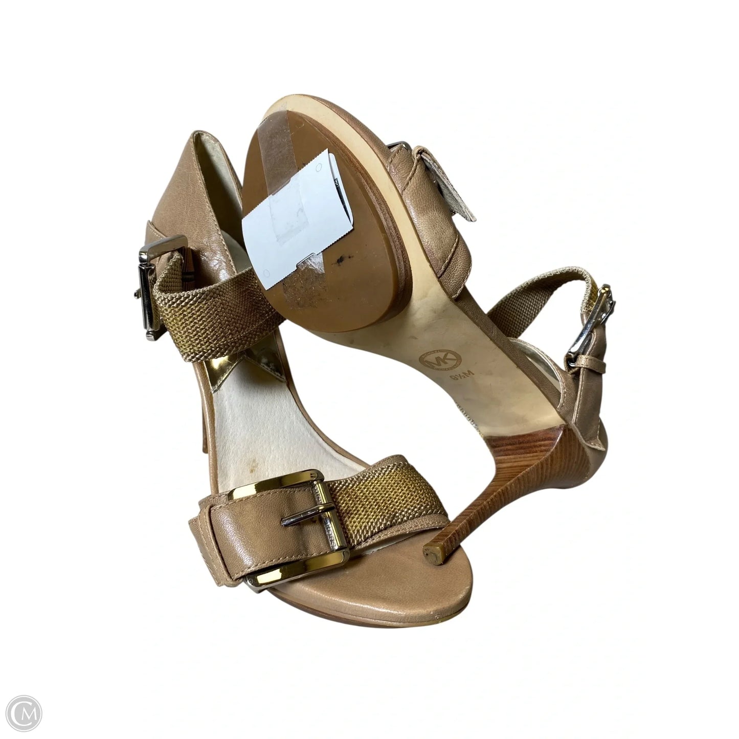 Shoes Heels Stiletto By Michael By Michael Kors In Tan, Size: 9.5