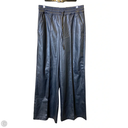 Pants Wide Leg By Who What Wear In Black, Size: M